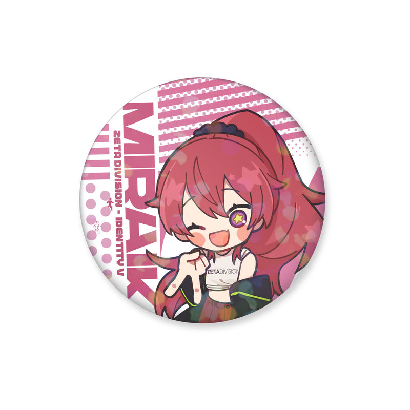 TEAM IDV PINBACK BUTTON(HOLOGRAM) 2025 SUMMER / MiraiK