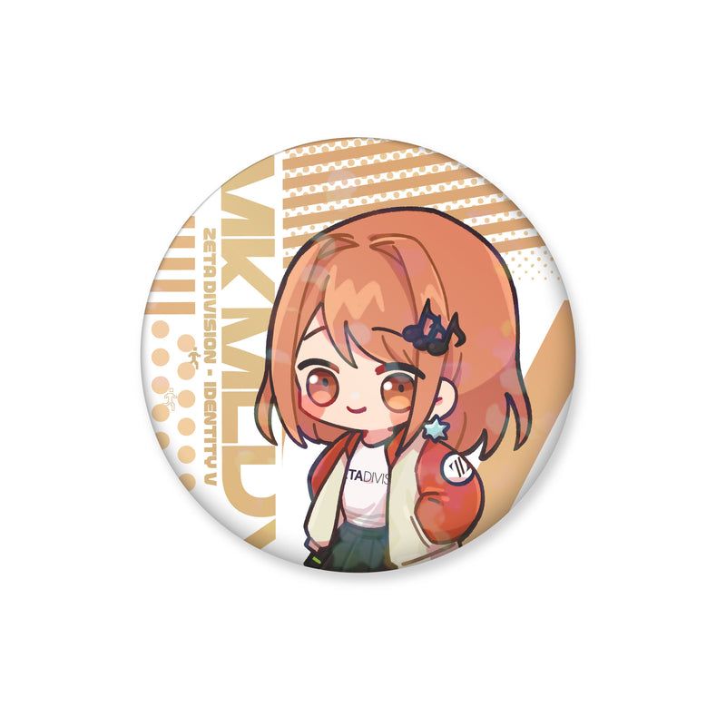 TEAM IDV PINBACK BUTTON(HOLOGRAM) 2025 SUMMER / mkmldy