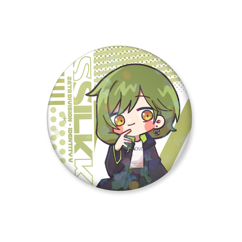 TEAM IDV PINBACK BUTTON(HOLOGRAM) 2025 SUMMER / Silk