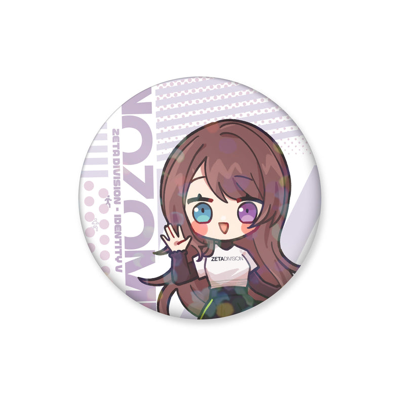 TEAM IDV PINBACK BUTTON(HOLOGRAM) 2025 SUMMER / Nozomi.
