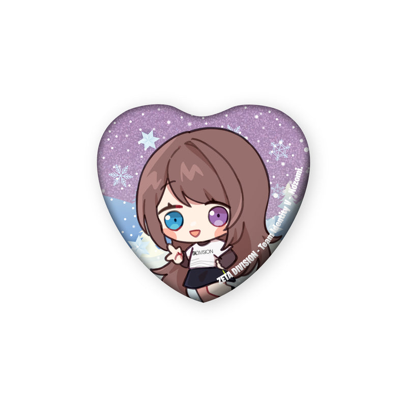 TEAM IDV PINBACK BUTTON 2025 FALL / Nozomi. – ZETA DIVISION STORE