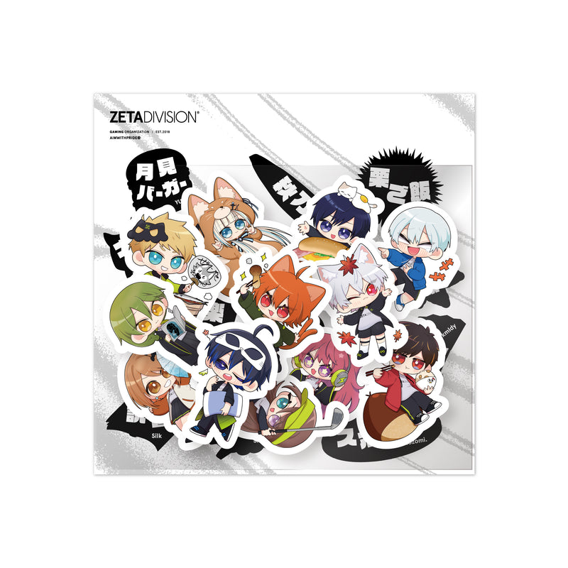 TEAM IDV STICKER SET 2025 FALL – ZETA DIVISION STORE