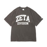 COLLEGE LOGO TEE PIGMENT DYED / SUMI
