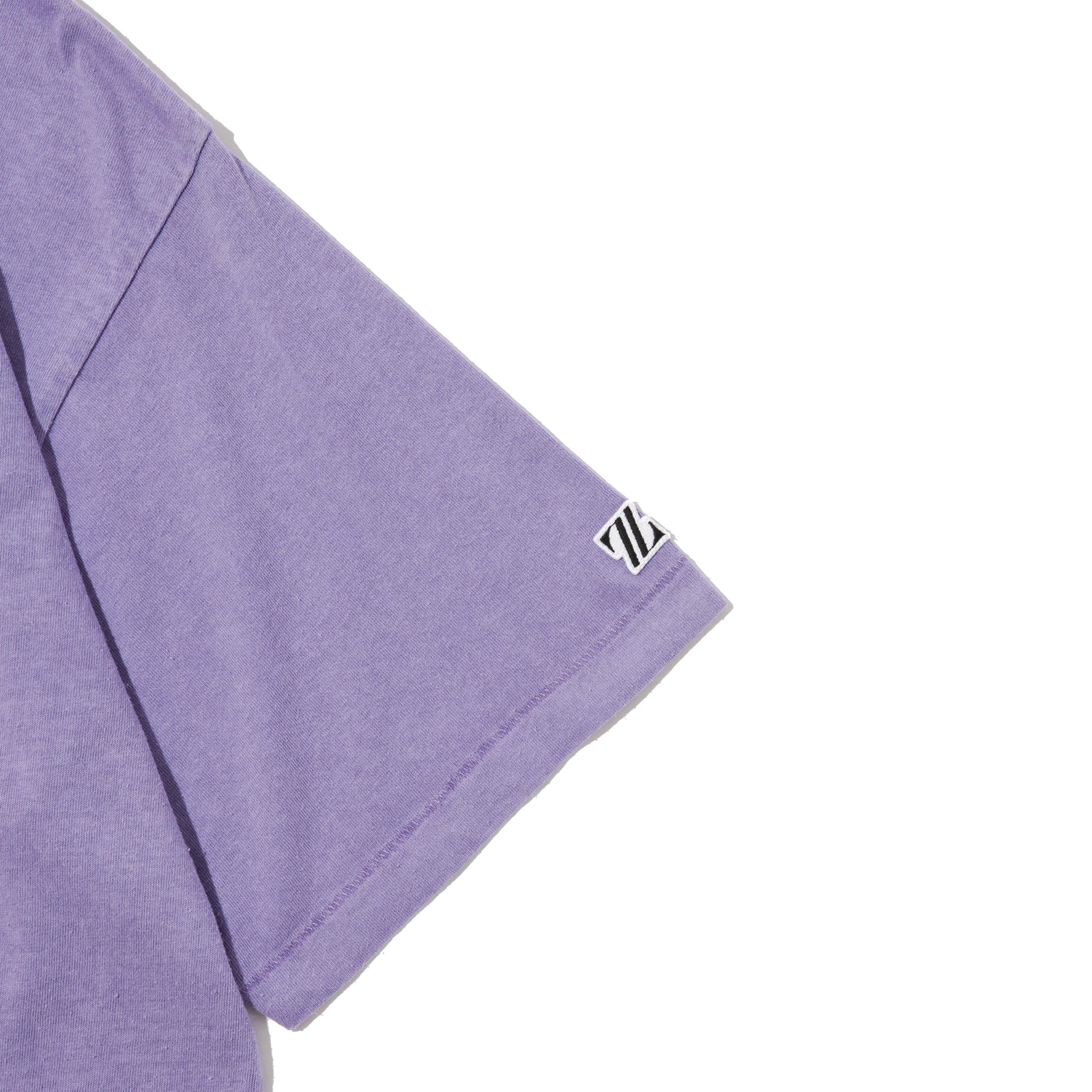OVAL LOGO TEE PIGMENT DYED / PURPLE – ZETA DIVISION STORE