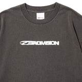 OVAL LOGO TEE PIGMENT DYED / SUMI