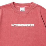 OVAL LOGO TEE PIGMENT DYED / PINK