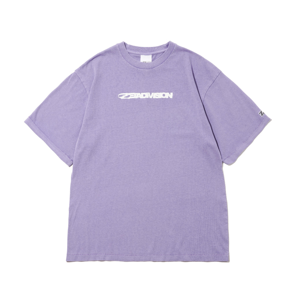 OVAL LOGO TEE PIGMENT DYED / PURPLE – ZETA DIVISION STORE