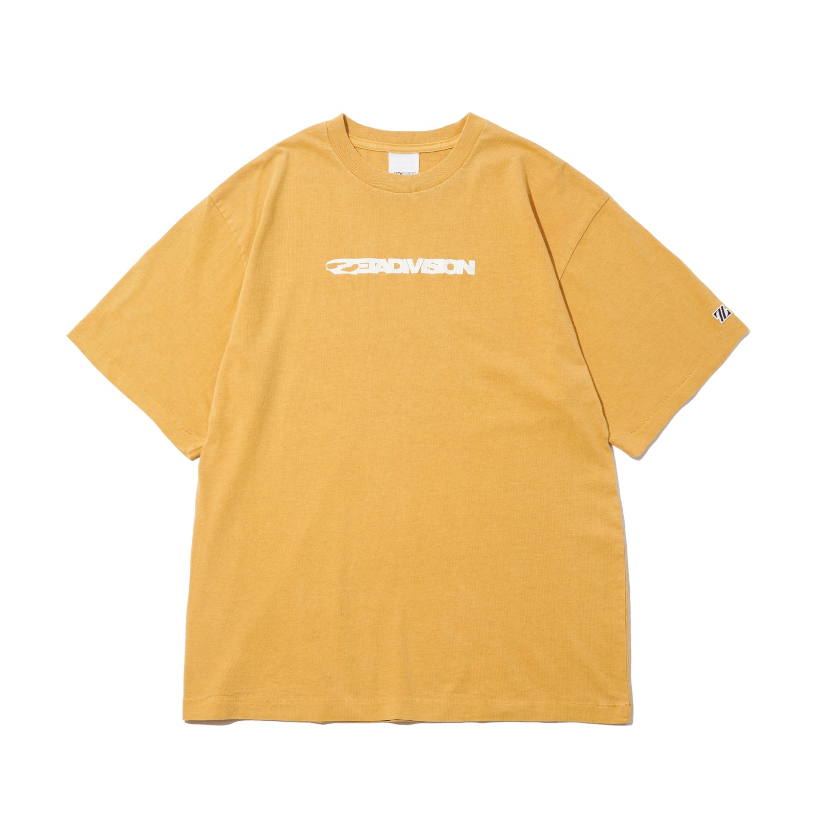 OVAL LOGO TEE PIGMENT DYED / YELLOW – ZETA DIVISION STORE
