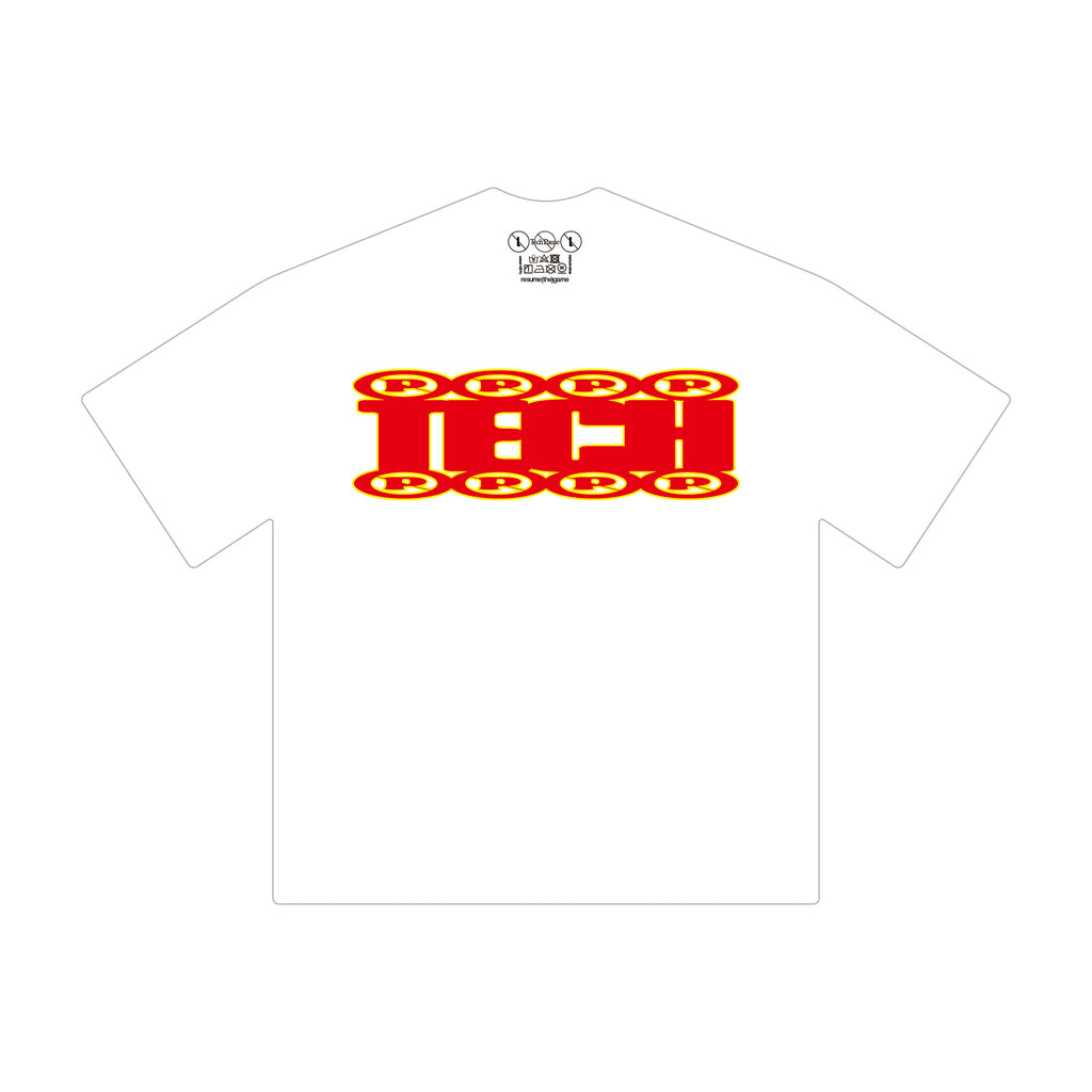 TECH PAUSE TEE 002 / WHITE – ZETA DIVISION STORE