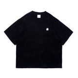 HAVE FUN WITH ZETA / FACE BADGE TEE / BLACK