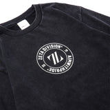 VARSITY LOGO L/S TEE / FADE BLACK