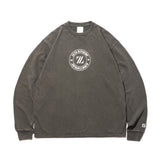 VARSITY LOGO L/S TEE / FADE GRAY