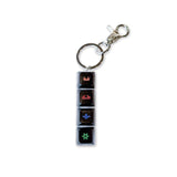 LEAGUE THE K4SEN #4 TEE TEAM LOGO KEYCAP KEYCHAIN