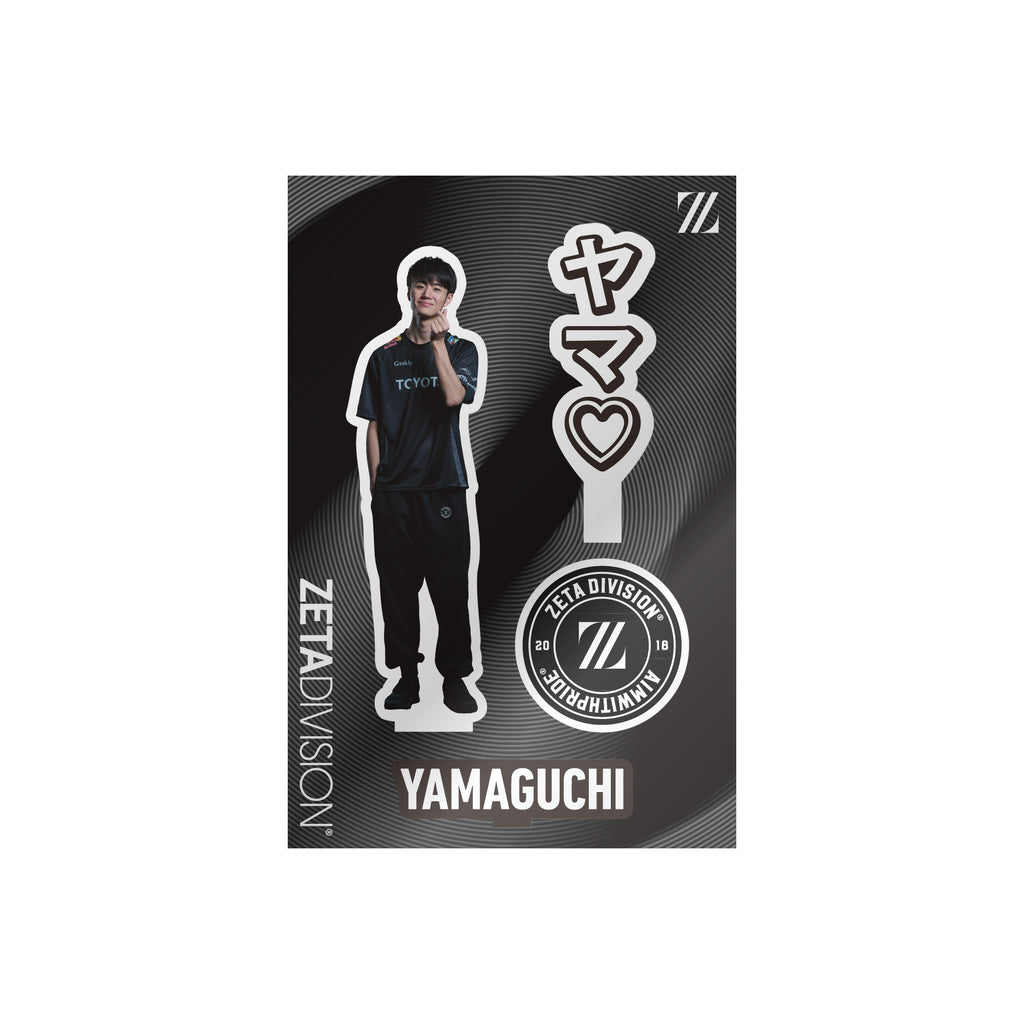 TEAM STREET FIGHTER PHOTO ACRYLIC STAND / YAMAGUCHI – ZETA
