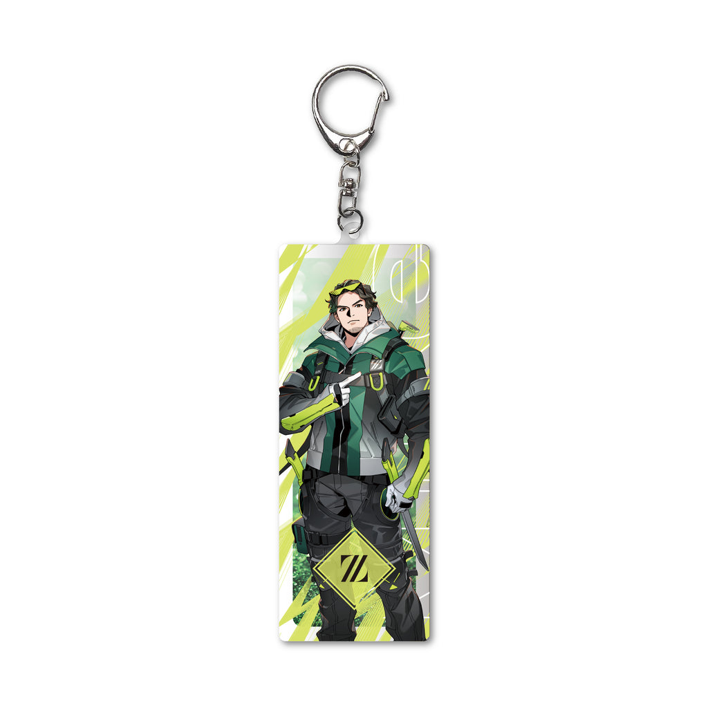 TEAM APEX LEGENDS GLITTER OIL ACRYLIC KEY CHAIN / Mike – ZETA