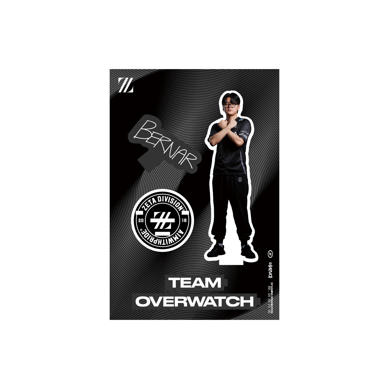 TEAM OVERWATCH ACRYLIC STAND 2026 SPRING / Bernar – ZETA DIVISION