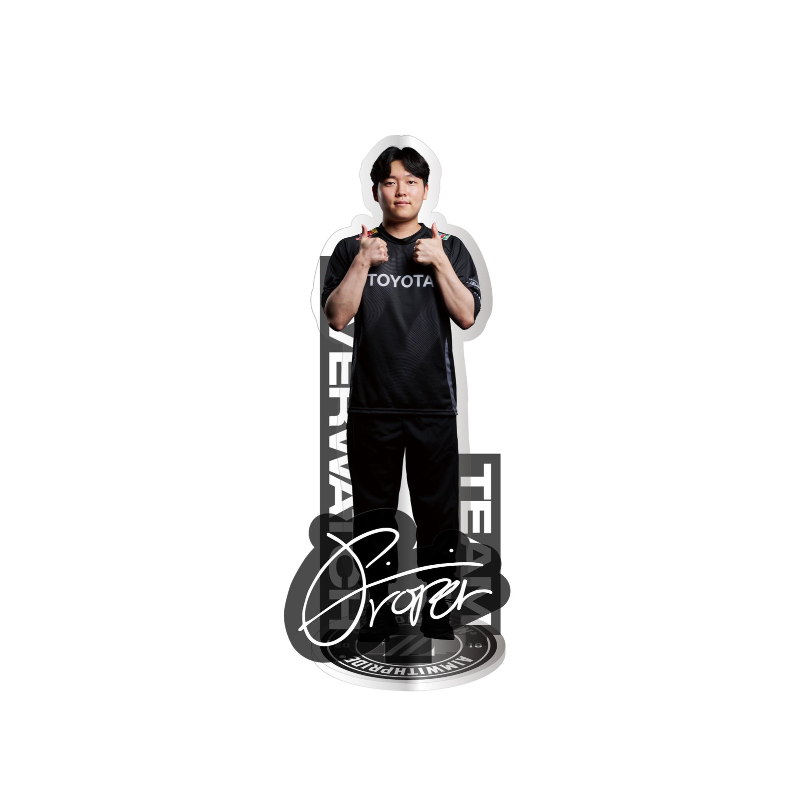 TEAM OVERWATCH ACRYLIC STAND 2026 SPRING / Proper – ZETA DIVISION