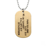 KH METAL DOGTAG