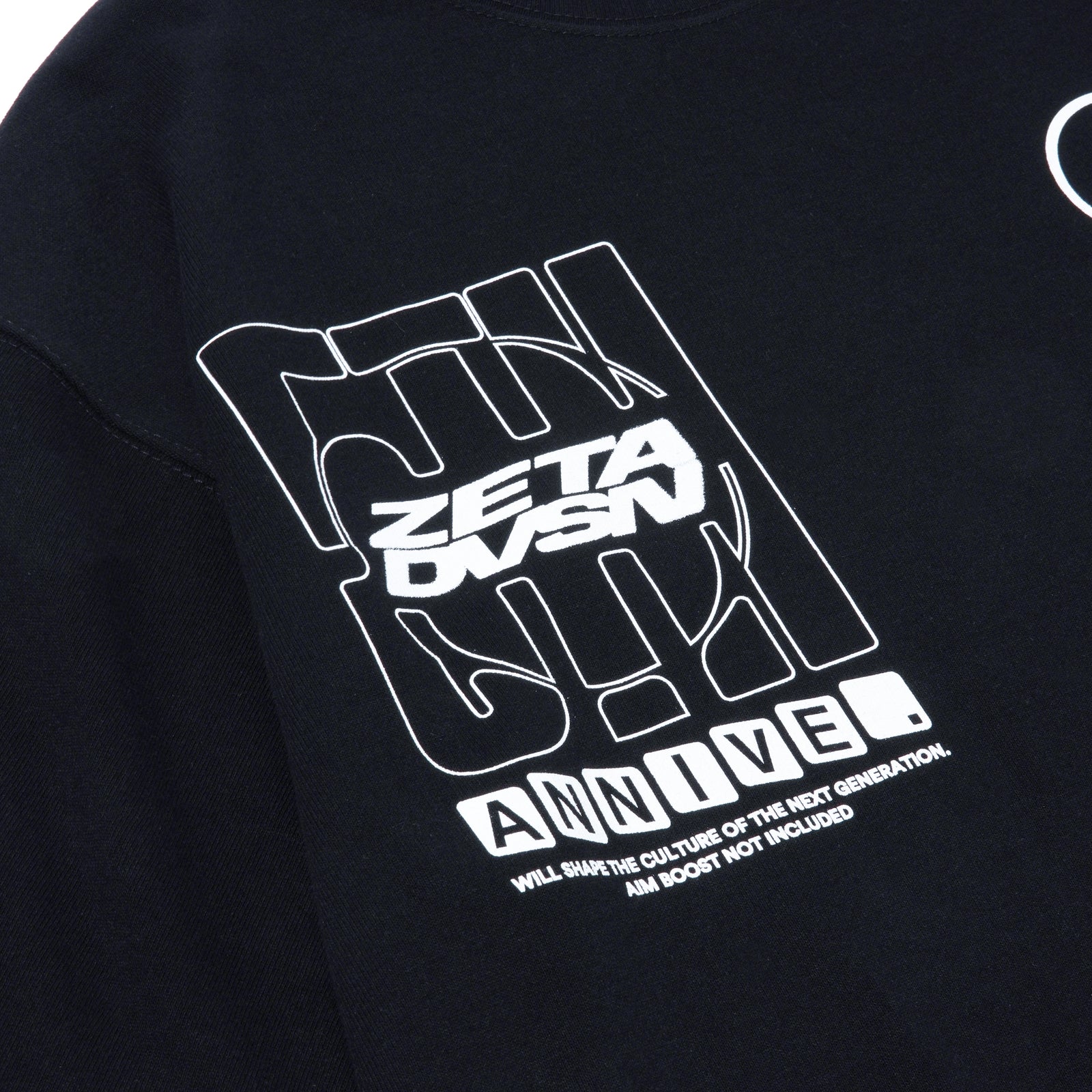 ZETA DIVISION 5TH ANNIVERSARY TEE / BLACK – ZETA DIVISION STORE