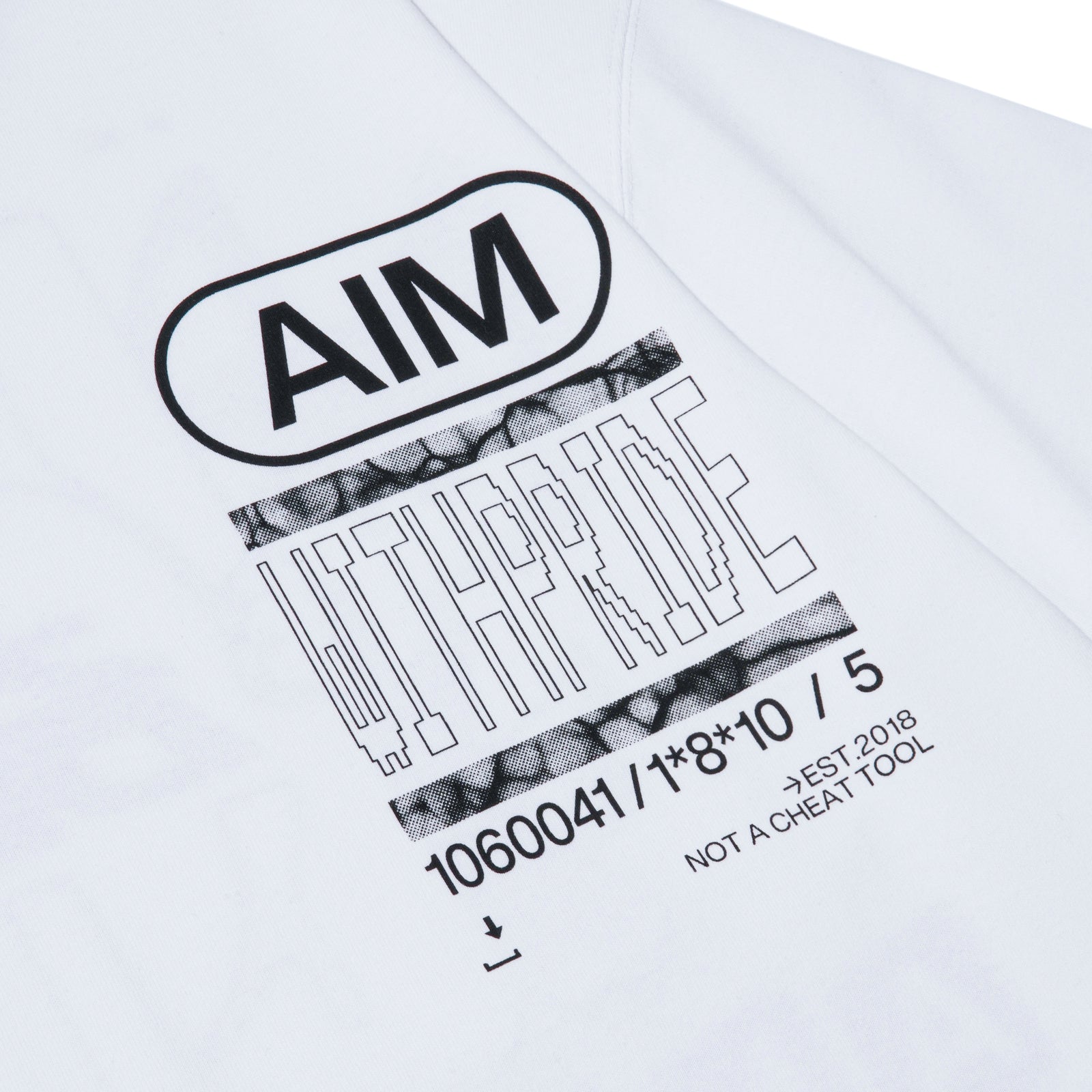 ZETA DIVISION 5TH ANNIVERSARY TEE / WHITE – ZETA DIVISION STORE