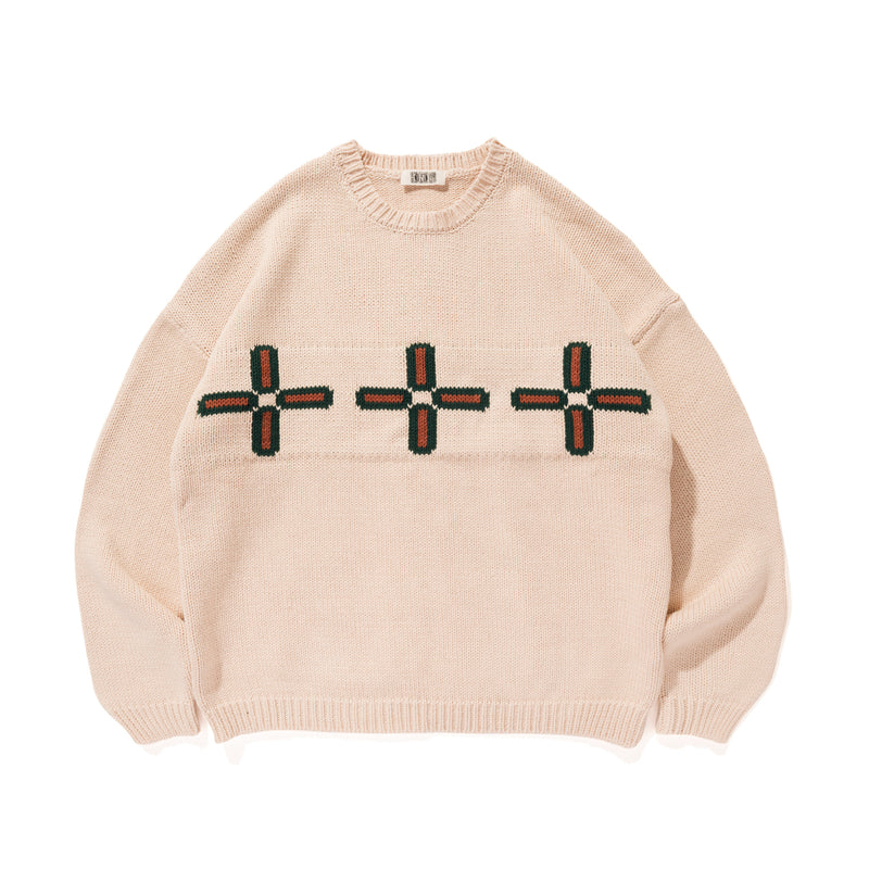 HENDERSON TA1YO / SUPER LARGE CROSSHAIR SWEATER – ZETA DIVISION STORE