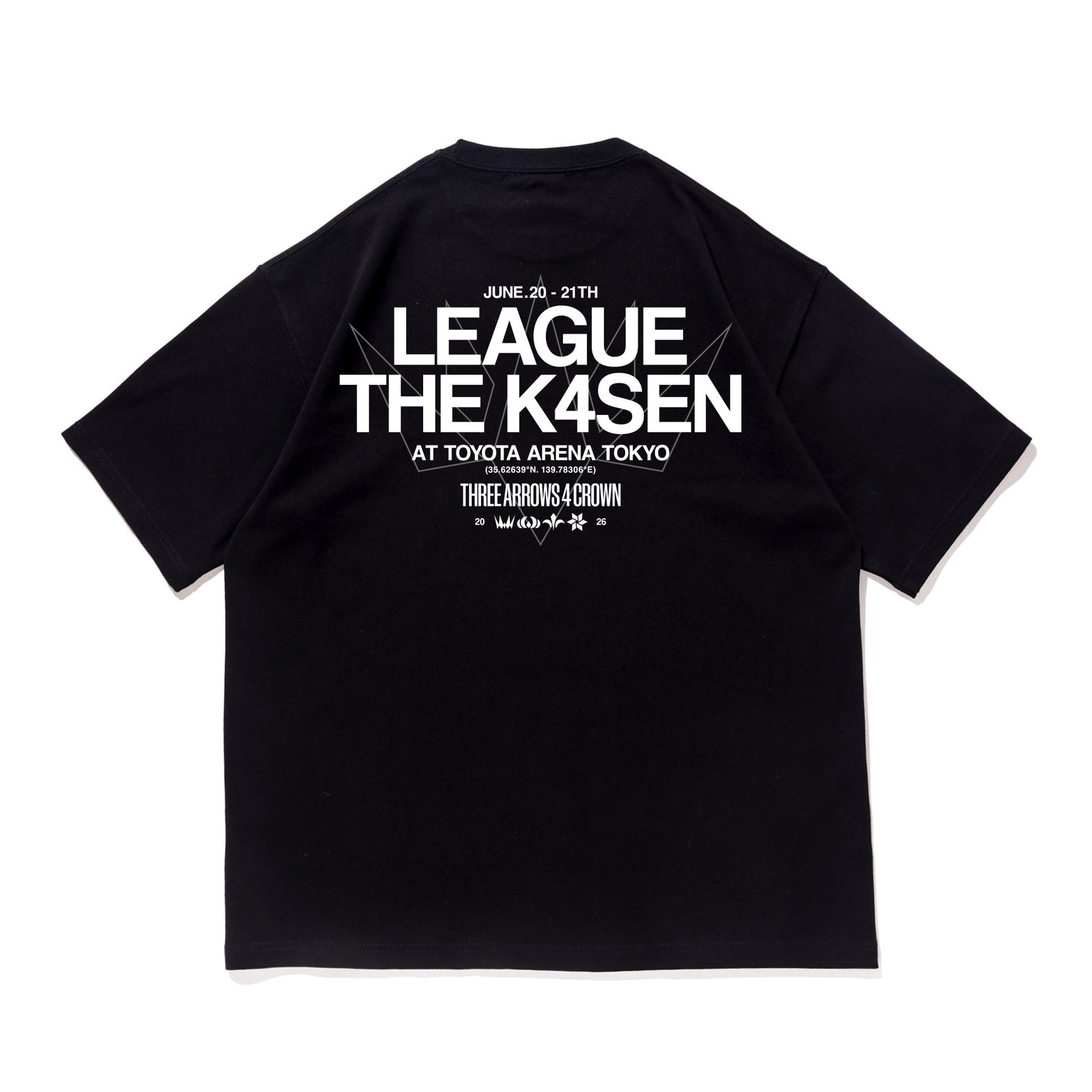 LEAGUE THE K4SEN #3 TEE / BLACK – ZETA DIVISION STORE