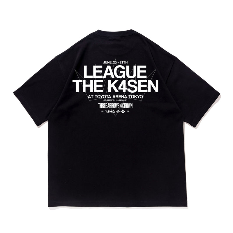 LEAGUE THE K4SEN #3 TEE / BLACK – ZETA DIVISION STORE