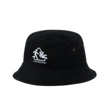 crow DON'T PUSH DON'T DIE BUCKET HAT