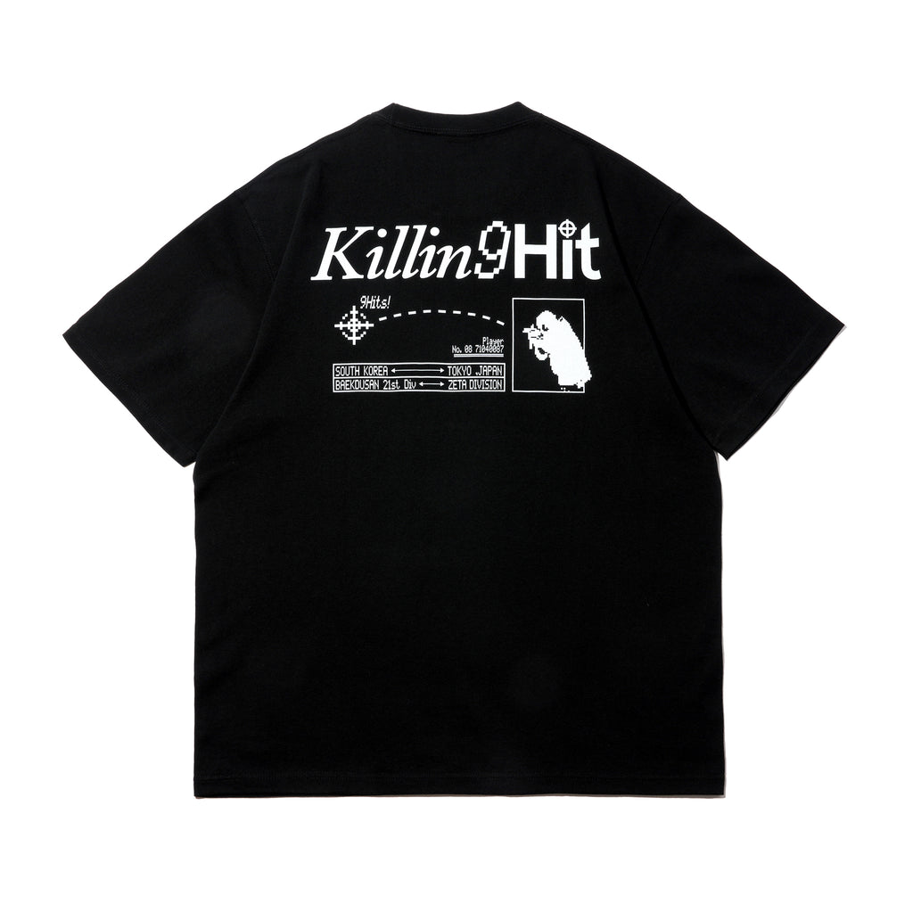 KH 9HIT TEE / BLACK – ZETA DIVISION STORE