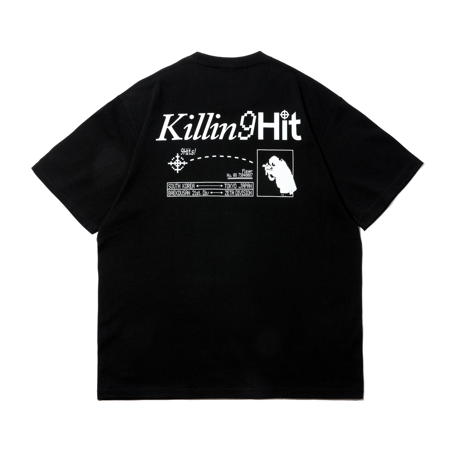 KH 9HIT TEE / BLACK – ZETA DIVISION STORE