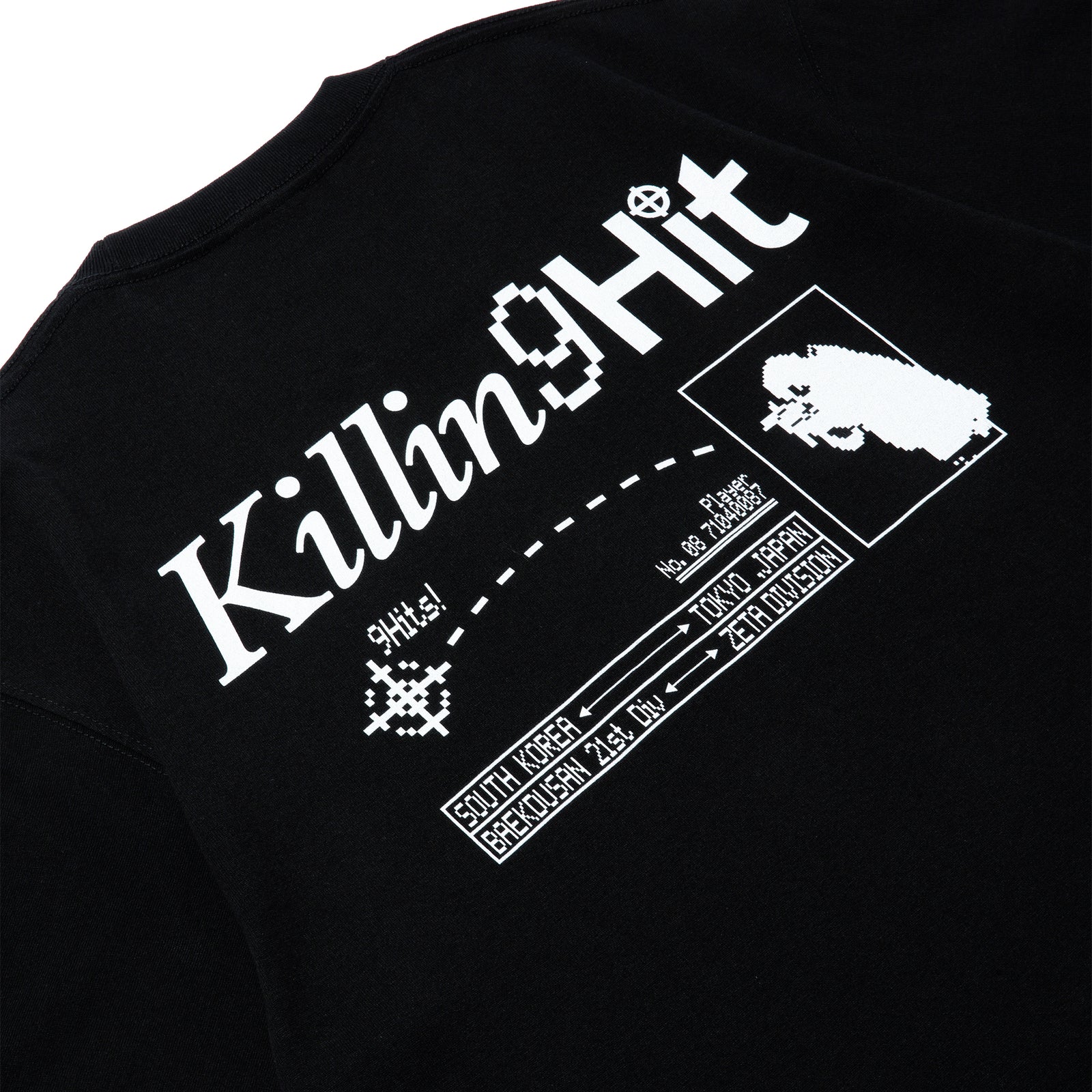 KH 9HIT TEE / BLACK – ZETA DIVISION STORE