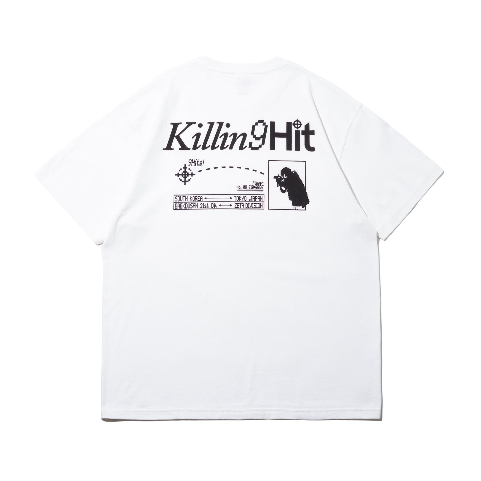 KH 9HIT TEE / WHITE – ZETA DIVISION STORE