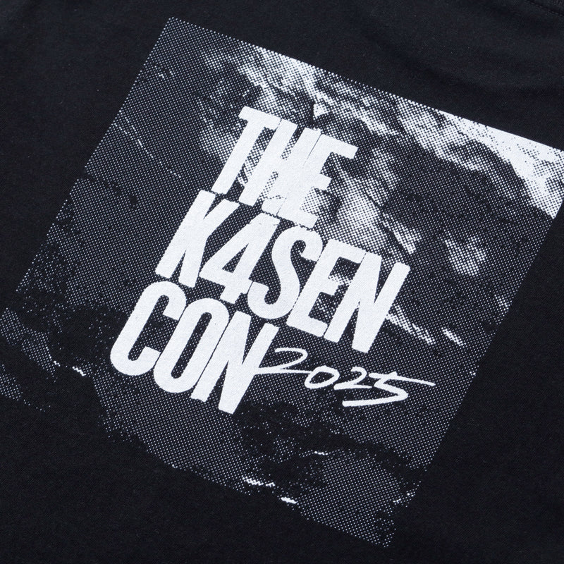 The k4sen con 2025 LOGO TEE / BLACK