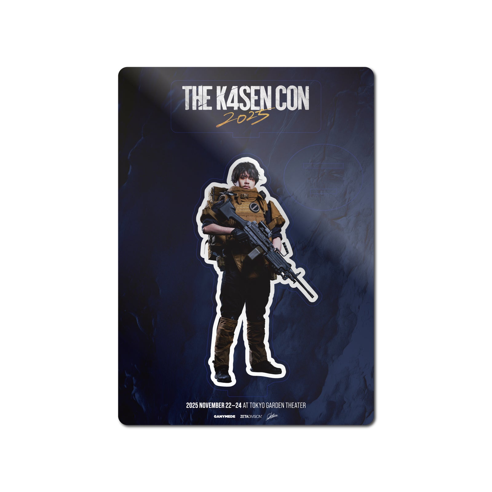 The k4sen Con 2025 PHOTOGRAPHIC ACRYLIC STAND (RANDOM) – ZETA