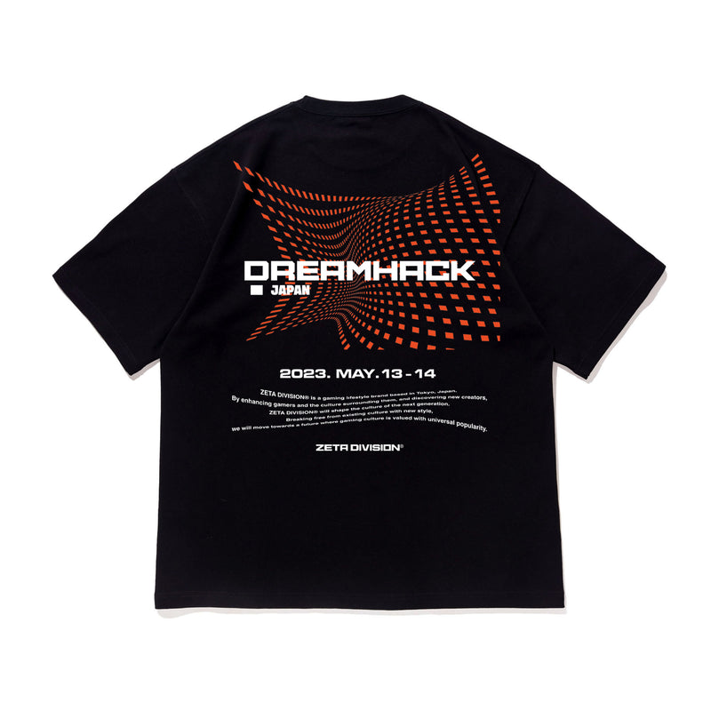 カラーブラックZETA DIVISION × DREAMHACK JAPAN TEE L