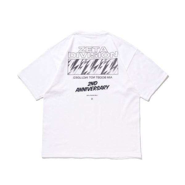 ZETA DIVISION 2ND. ANNIVERSARY TEE / WHITE | ZETA