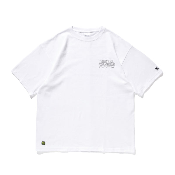 ZETA CAMO LOGO TEE / WHITE