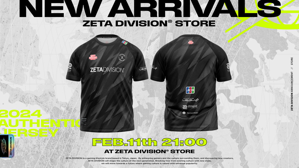 発送までお時間をいただきますZETA DIVISION AUTHENTIC JERSEY ユニフォーム