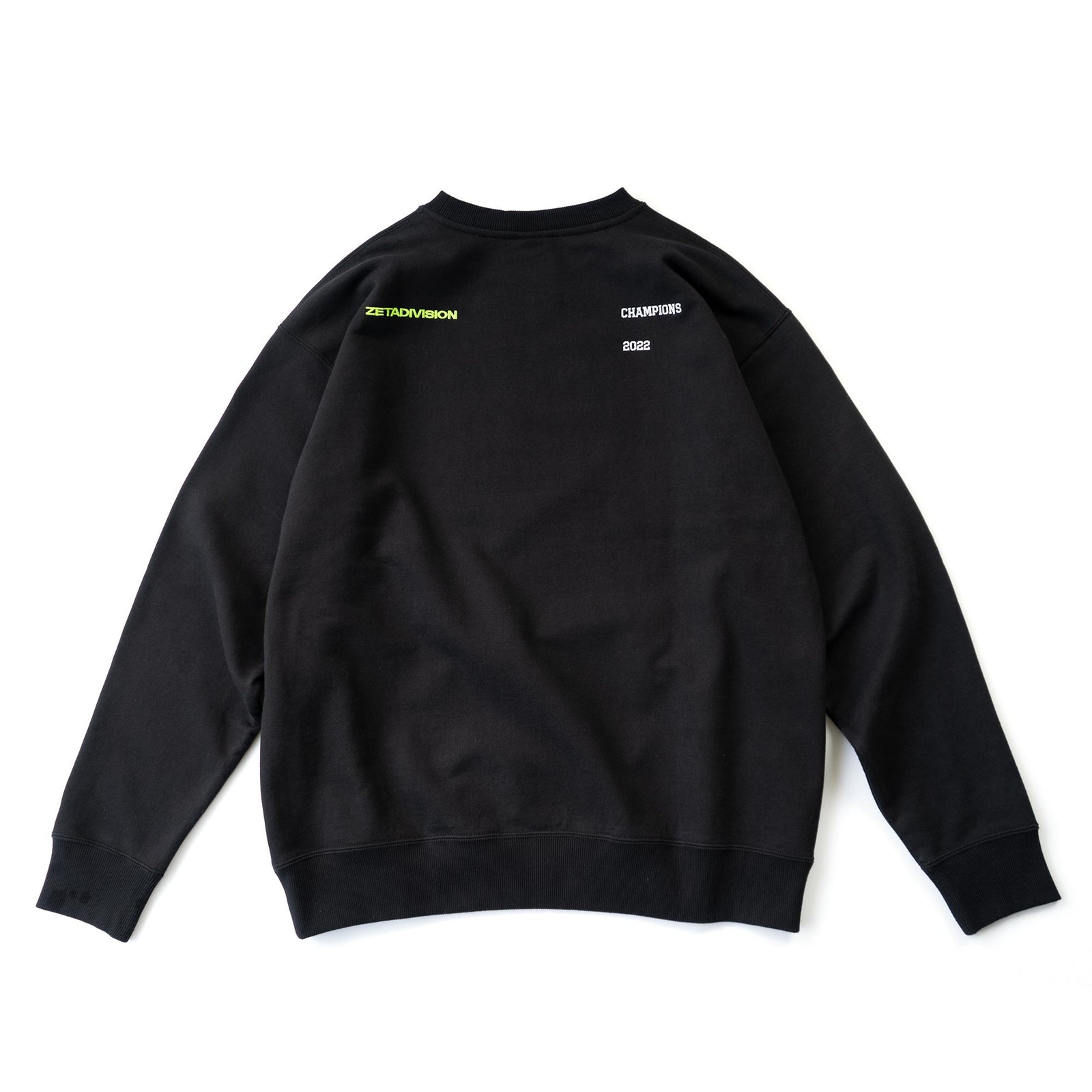 CHAMPIONS CREW NECK / BLACK | ZETA DIVISION STORE