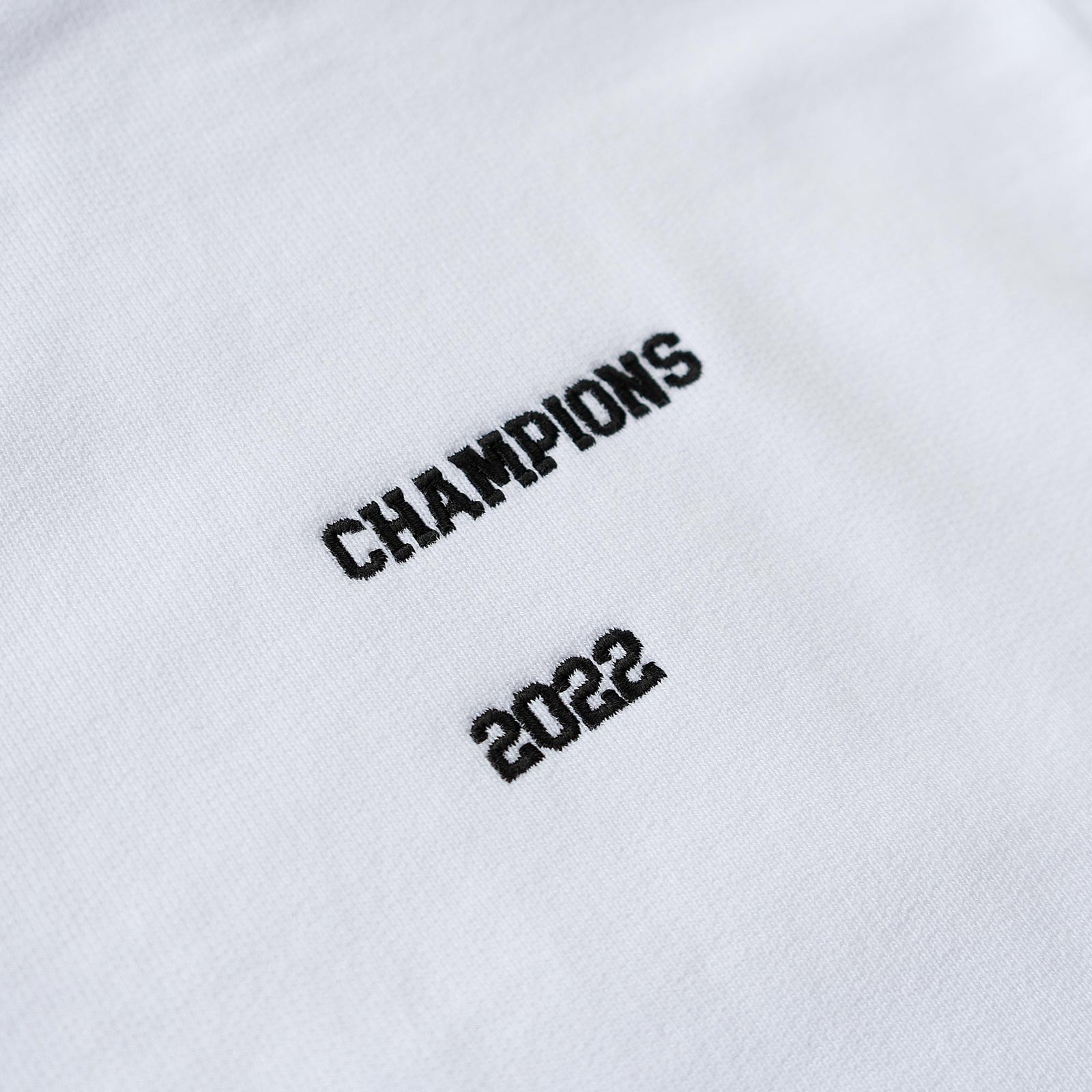 CHAMPIONS CREW NECK / WHITE | ZETA DIVISION STORE