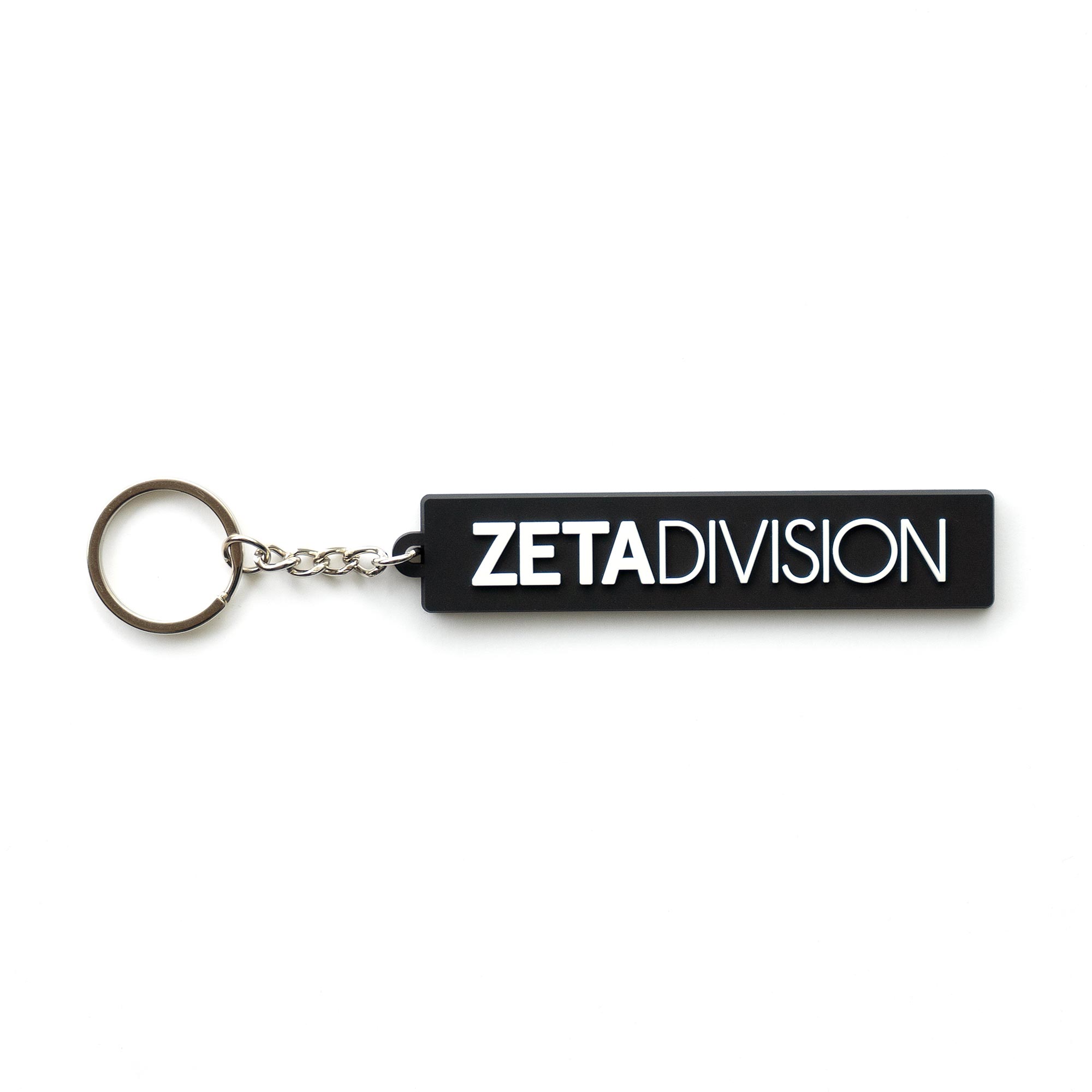 ZETA DIVISION LOGO RUBBER KEY CHAIN | ZETA DIVISION STORE