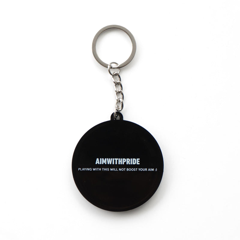 VARSITY RUBBER KEY CHAIN