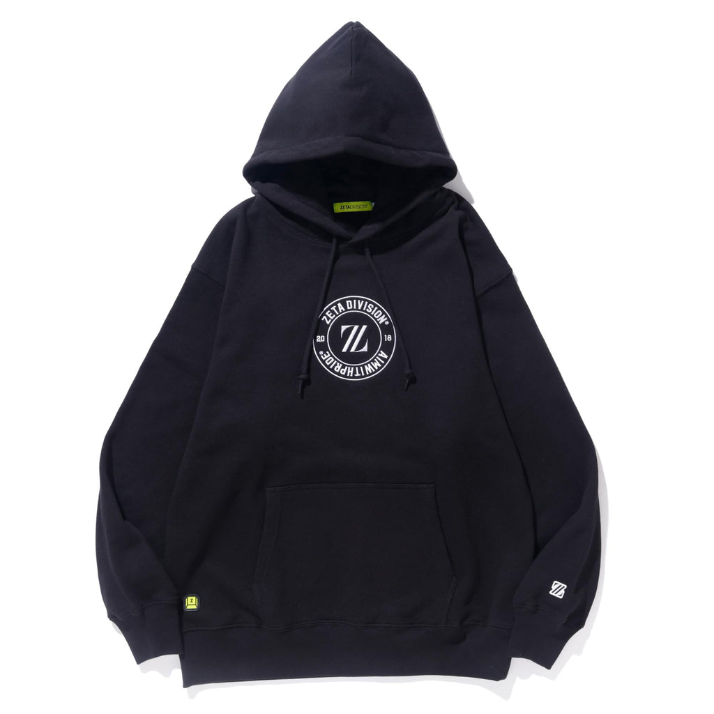 トップス ZETA DIVISION VARSITY EMBROIDERY HOODIE ZETASTORE_22CS003BLK_01_5a120d