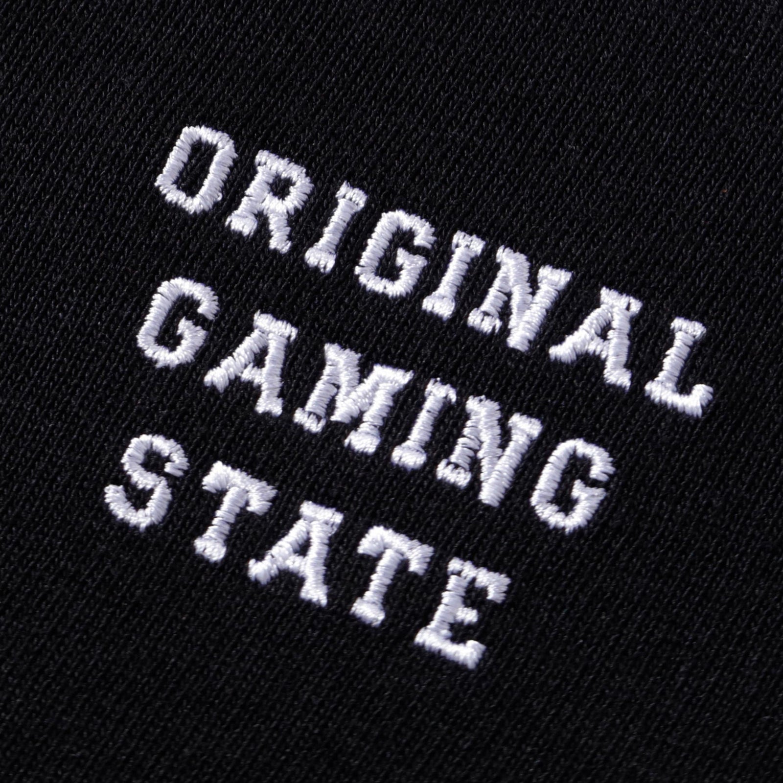 VARSITY EMBROIDERY HOODIE / BLACK | ZETA DIVISION STORE