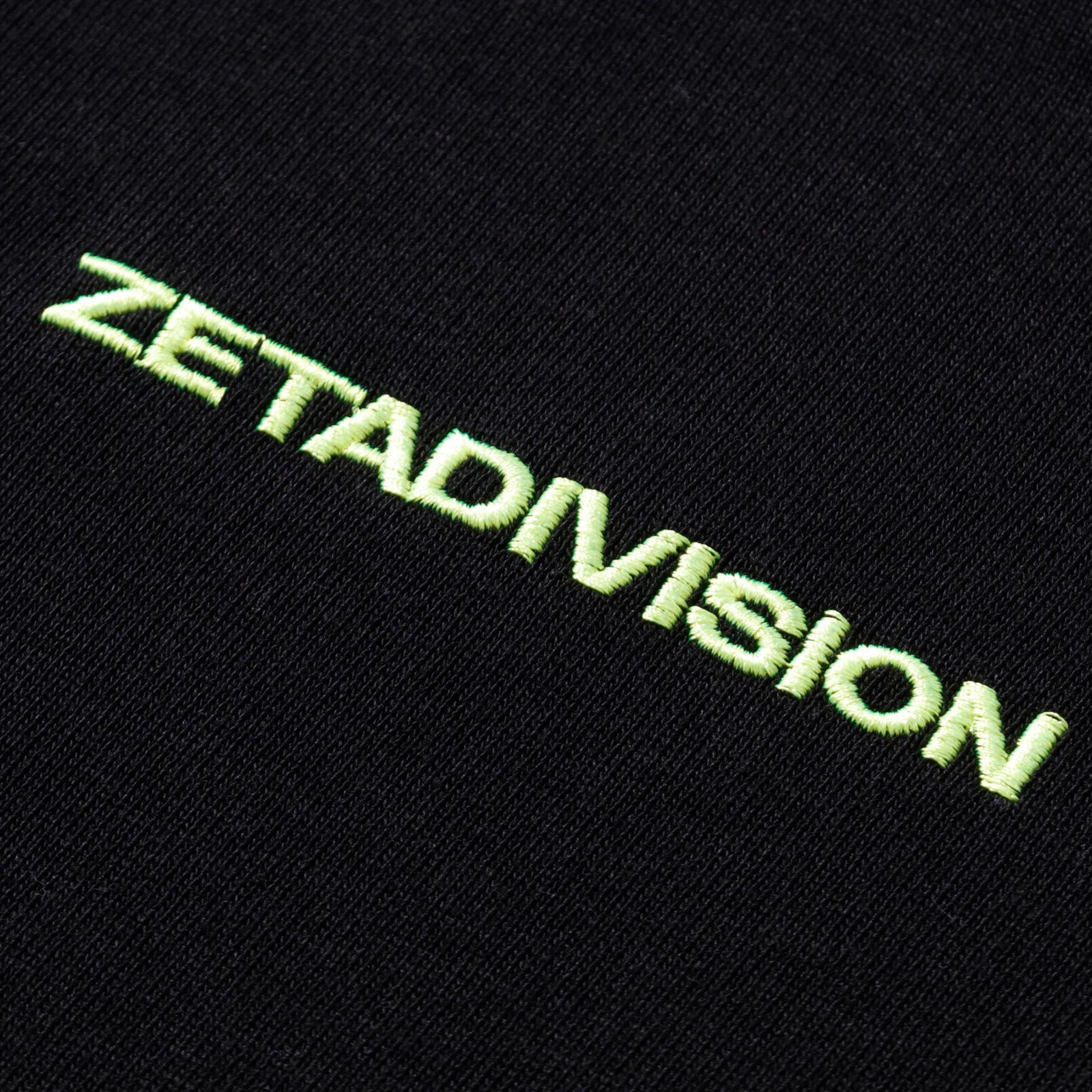 VARSITY EMBROIDERY HOODIE / BLACK | ZETA DIVISION STORE