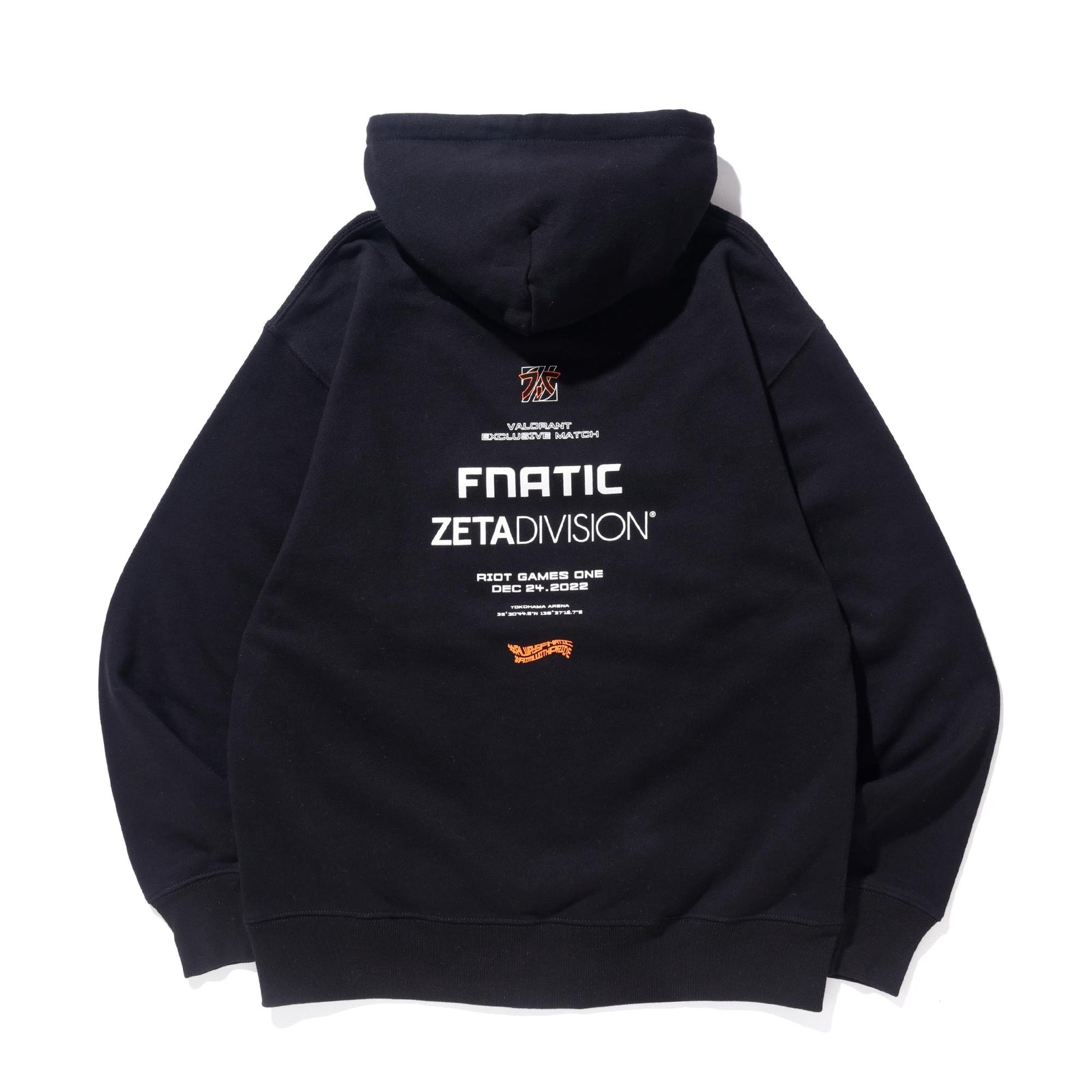 FNC x ZETA RGO22 HOODIE / BLACK | ZETA DIVISION STORE