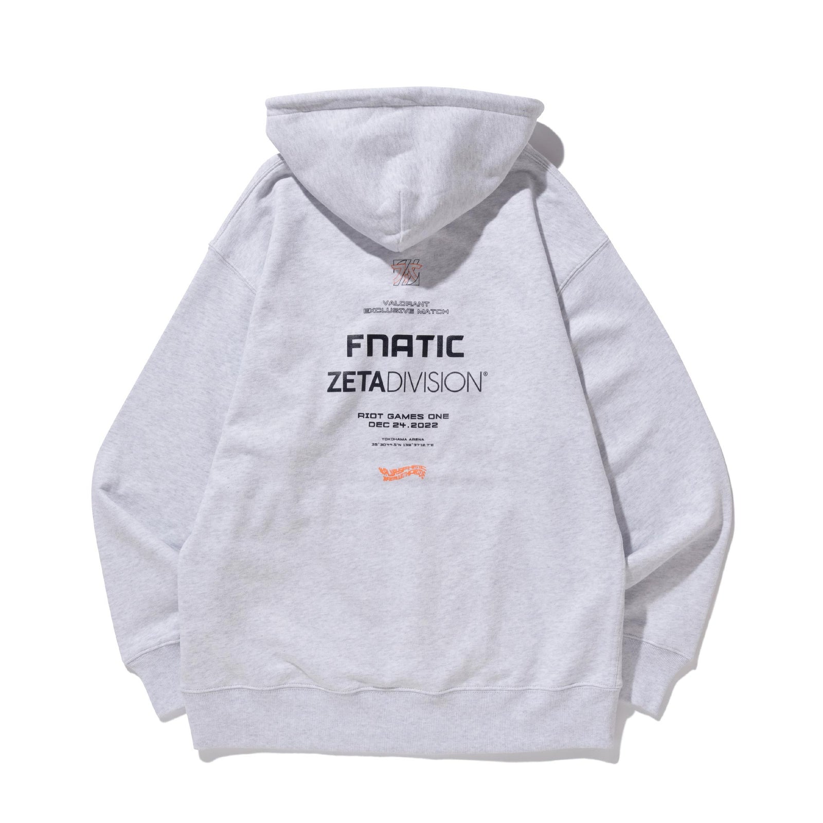 FNC x ZETA RGO22 HOODIE / GRY | ZETA DIVISION STORE