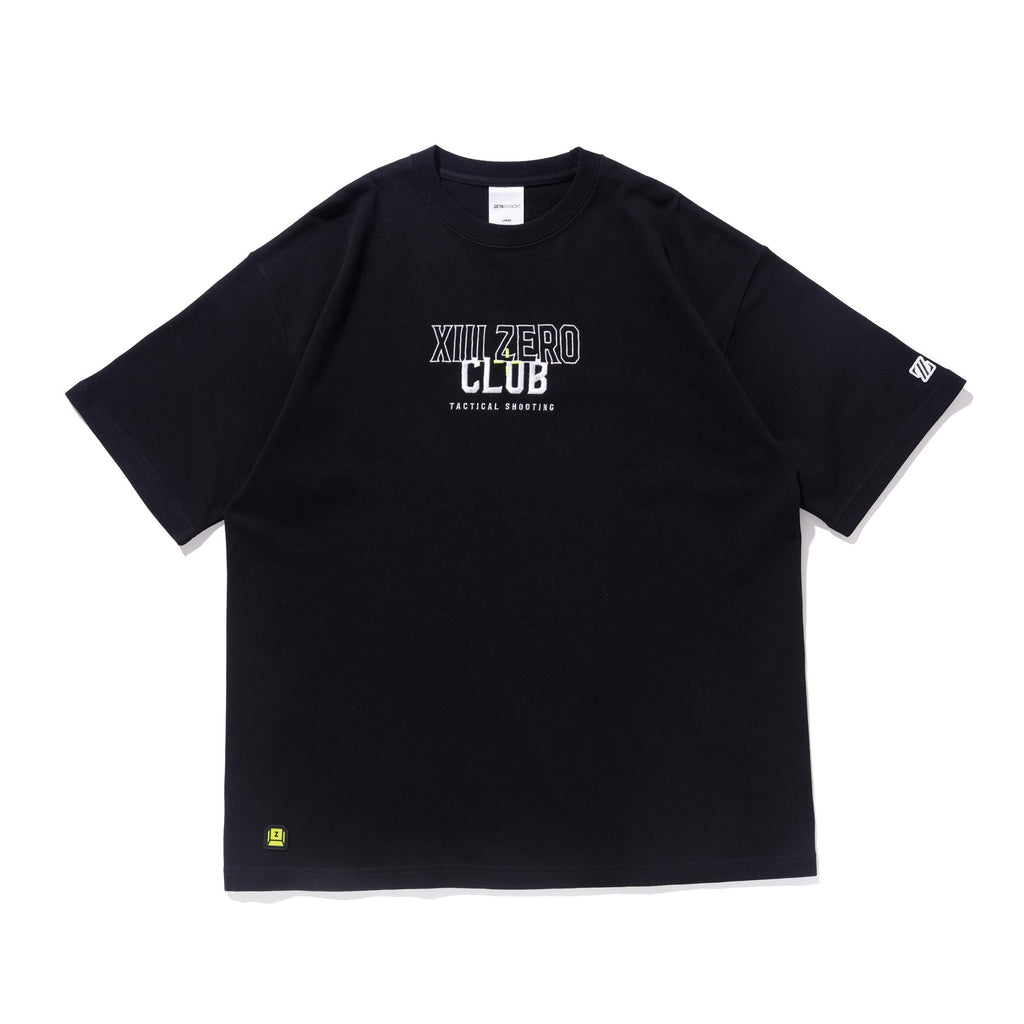 XIII-ZERO CLUB TEE / BLACK