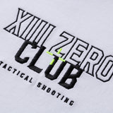 XIII-ZERO CLUB TEE / WHITE