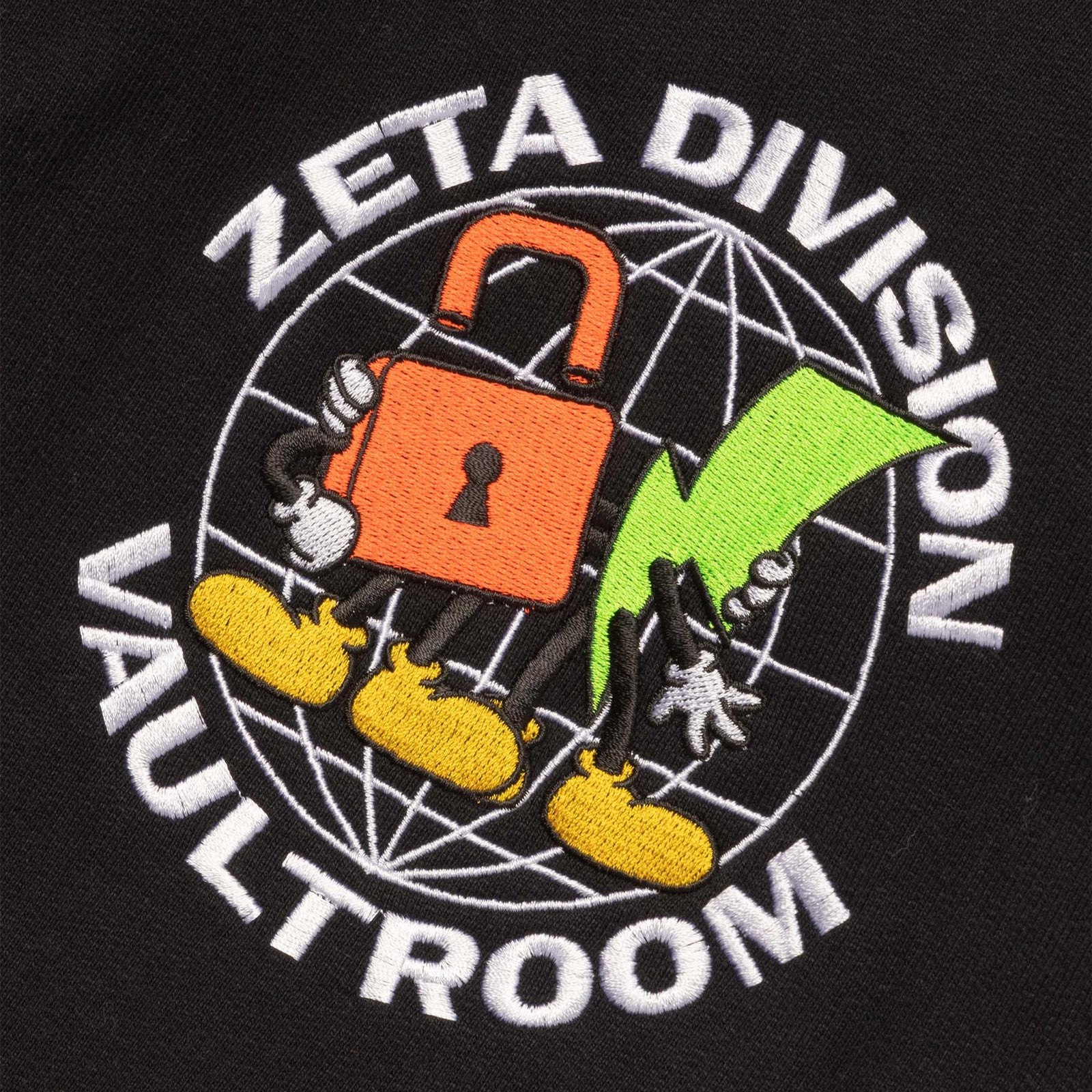 VR × ZETA HOODIE / BLACK | ZETA DIVISION STORE